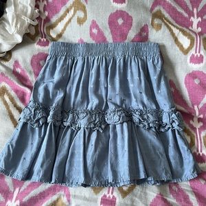 Storia blue star mini skirt